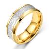 Edelstahl-Paarring für Männer und Frauen, geprägte Fingerringe, Verlobungsschmuck, Jubiläumsgeschenk, Mode, Neu, 2024