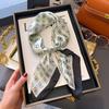 Kleiner Seidenschal Damen Vielseitig Hochwertig Dekoratives Quadratisches Tuch Professioneller Kleiner Schal Imitation Seide Koreanische Version Streamer Tasche