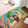 Dragon Ball Anime Front Door Floor Entrance Mats Outdoor  Bathroom Kitchen Doormat Toilet Carpet Rug