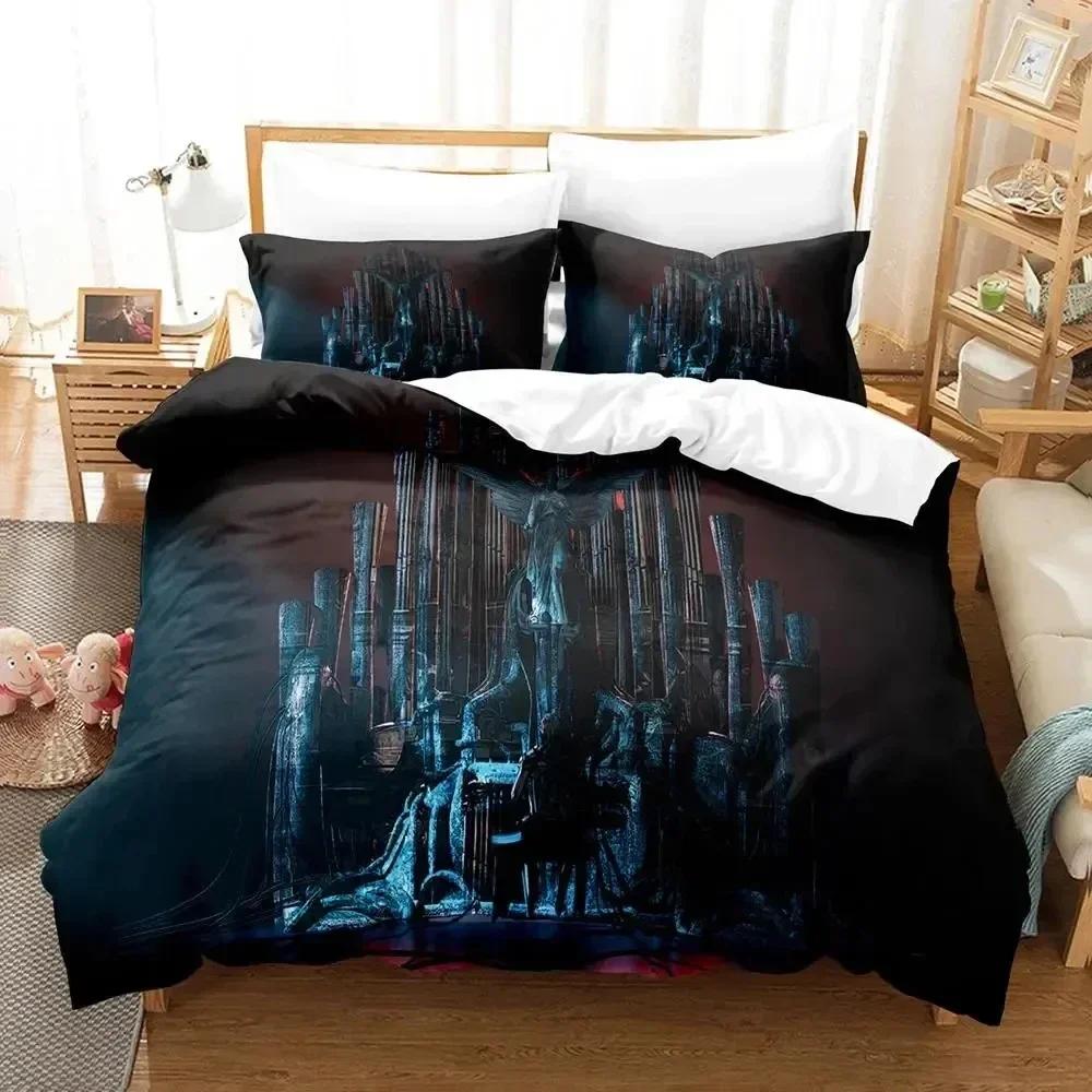 Anime TRIGUN STAMPEDE Bedding Set Printed Bed Set With Pillowcase Bed Duvet Cover Soft Queen King Size Bedclothes Home