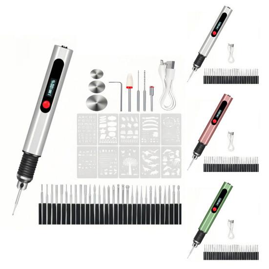 Polishing Pen Cordless Rotary Tool with Extra Long Run Time USB-C Fast Charging Digital Power