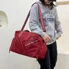 Women's Travel Duffel Bag Gym Bag Duffle Bags Shoulder Waterproof Bag Shoe Compartment Pocket Bag