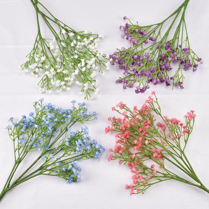 Simulácia Gypsophila Umelý kvet Domov Dekorácie na svadobnú hostinu Fotografické rekvizity