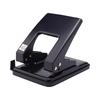 40-Sheet Double Hole Punch, 6mm Round Manual Punch, Office Loose-Leaf Binder, Student Puncher