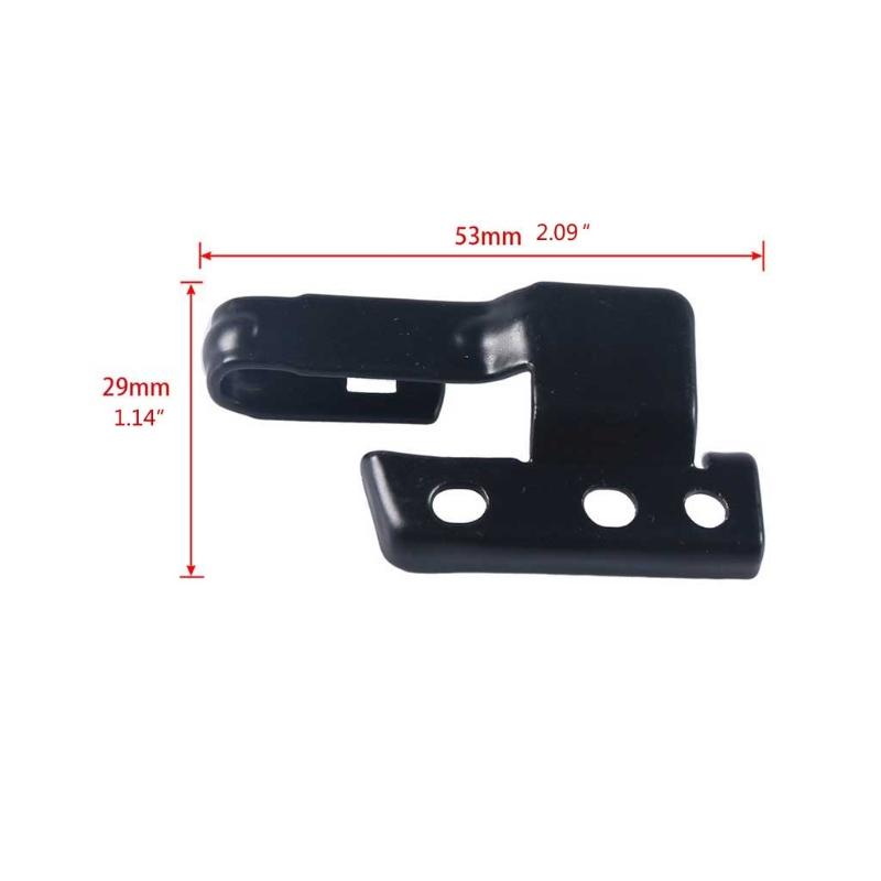 Wiper Blade Adapter 3392390298 2 Pcs Car Automotive Windshield Wiper Arm Mounting Kit Universal with Mounting Screws