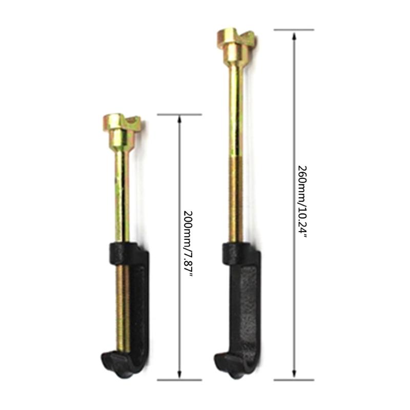 Car Spare Wheel Hook Tool Compatible for 106 306 405 C2 206 207 7615A4 7615F2 761571 Easy Installation Durable Portable