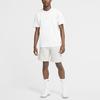 Nike T Shirts Men's White Crew Neck Moderate Straight Fit DB3194-100