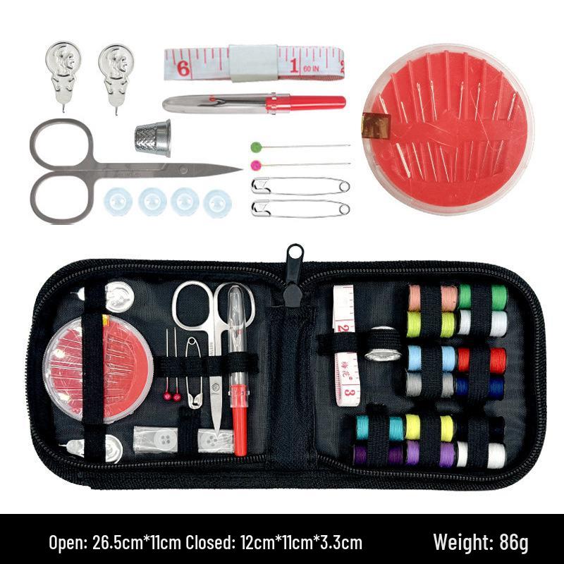 Portable Cross Stitch Needle Threader & Sewing Repair Kit: Practical Handmade Household Tool Set