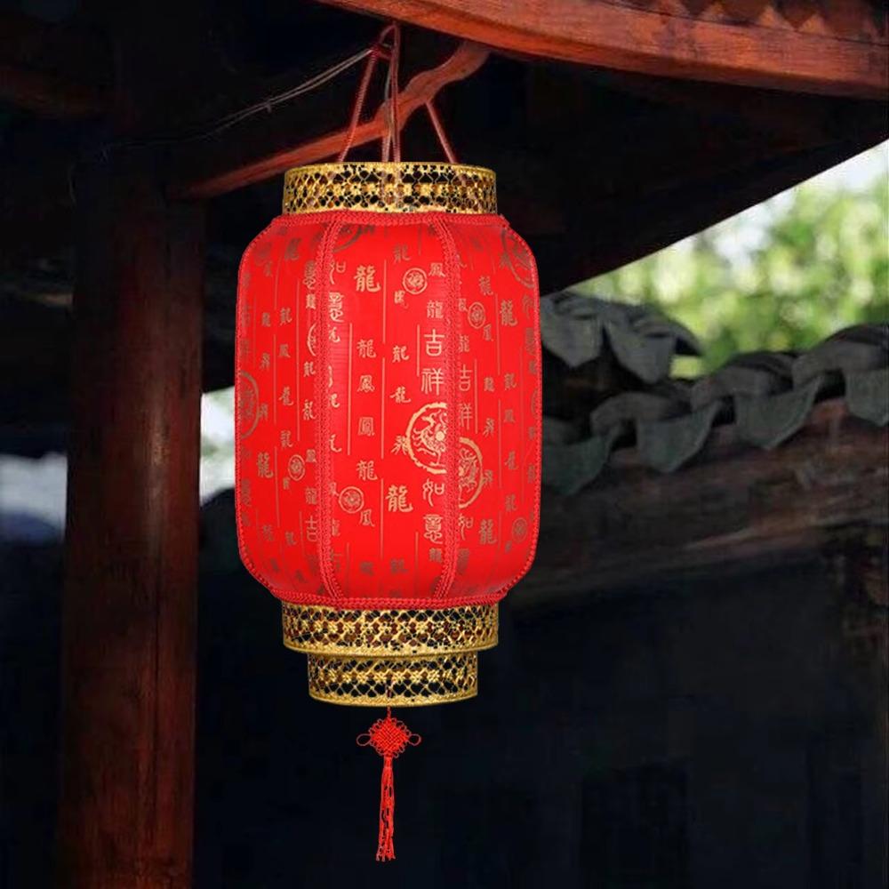 Thickened Spring Festival Lanterns Waterproof Red Lantern Chinese New Year Decoration