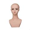 Mannequin Head with Shoulders PVC Material Shoulder Photo Prop for Salon Owners,