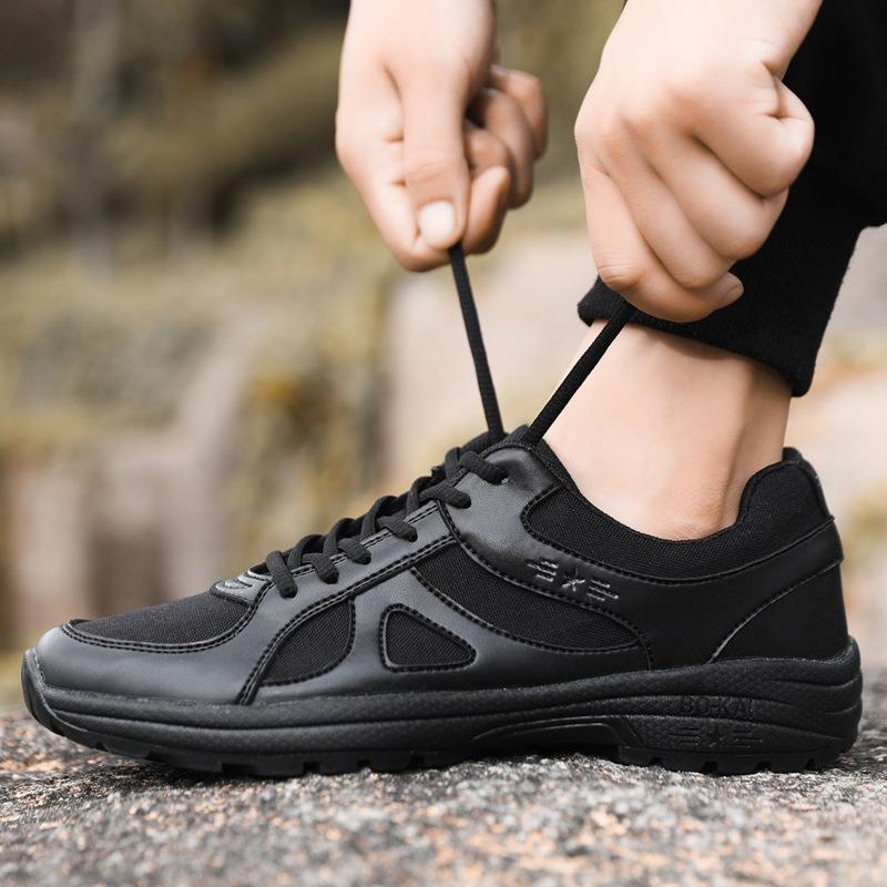 Training Shoes Men's Shoes New Mountaineering Sports Casual Shoes Men's Mesh Breathable Non-slip Soft Sole