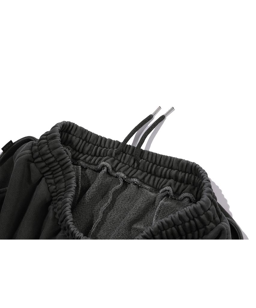 CPGN STUDIO Happy Day Pocket Pigment Sweatpants Smoke Black