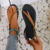 Fashion 2024 Summer Flat Women Sandals New Fashion Peep Toe Hollow Women's Sandals Casual Buckle Straps Shoes Ladies Beach Sandalias