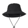 Sombrero Plegable para Senderismo (Negro) Sombrero de pescador con protección UV