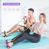 Multifunction Tension Rope Elastic Yoga Pedal Puller Resistance Band with Non-Slip Handle Leg Stretching Tension Rope Home Fitness Equipment