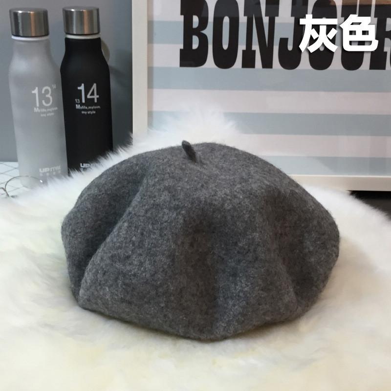 Sophisticated Wool Beret Hat For Women Elegant And Youthful Ideal For Travel And Outdoor Activities