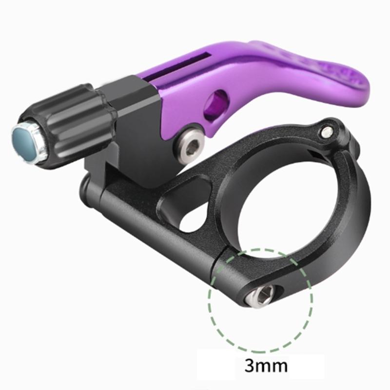 Adjustable Bicycles Seatpost Remote Lever Mountain Bike Seatpost Dropper Remote Lever for External and Internal Route