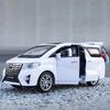 1:32 Scale Toyota Alphard Alloy Car Model, Diecast Car Toys with Light & Sound Effect for Boys Birthday Gift Kids Toys Car Collection