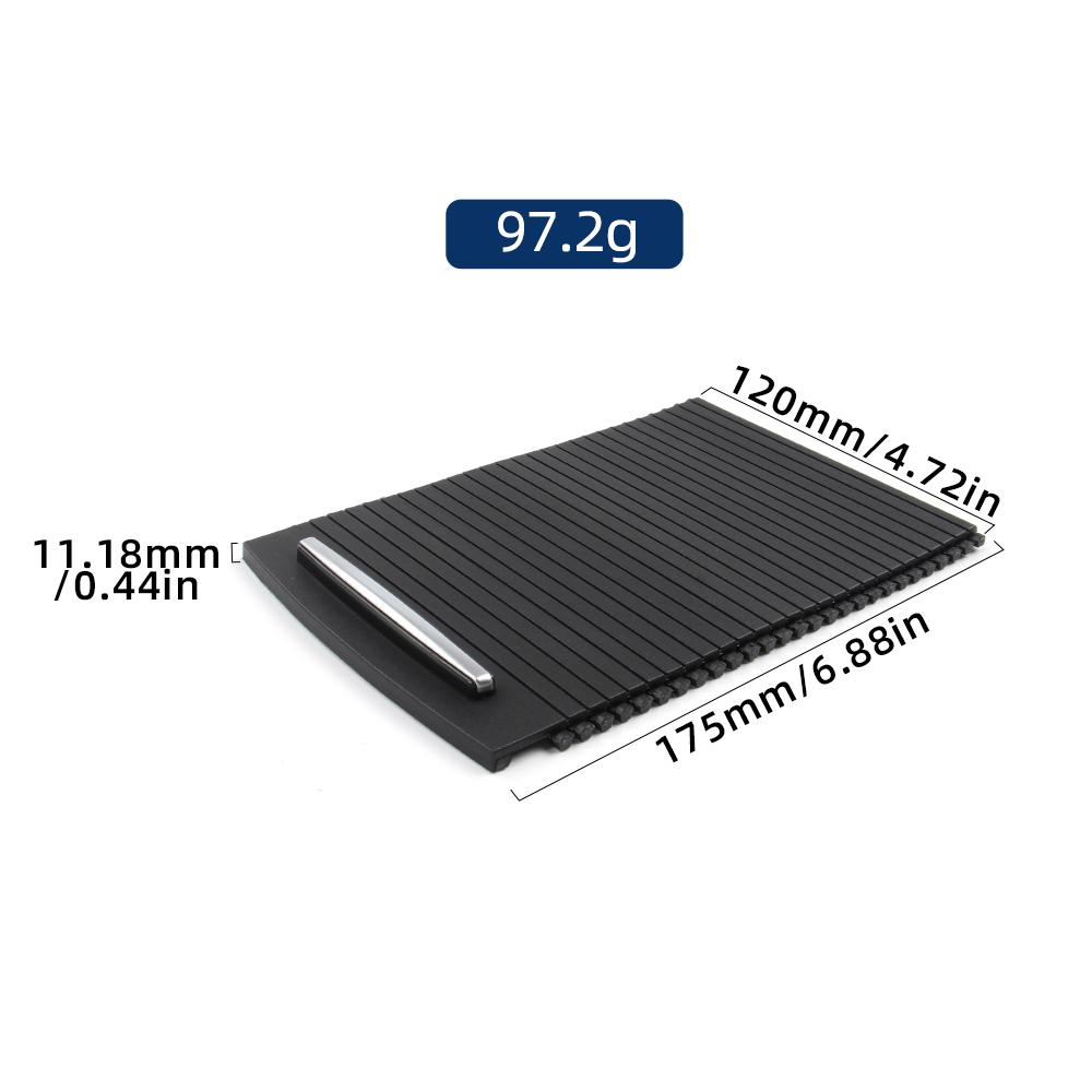 51166963913 Für BMW E92 E93 M3 2006-2012 Konsolen-Stauraumschale Abdeckung Verkleidung Abdeckung Schieberollo Abdeckung Becherhalter Vorhang