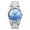 PRX Powermatic 80 Gradient Stainless Steel Ice Blue Chameleon Dial Automatic T137.407.11.351.01 100M Men's Watch