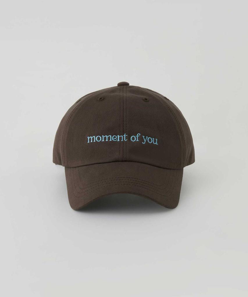 THERYE Moment Cotton Ball Cap(Brown)