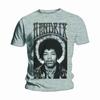 Jimi Hendrix Halo T-Shirt Grey New Unisex T-Shirt