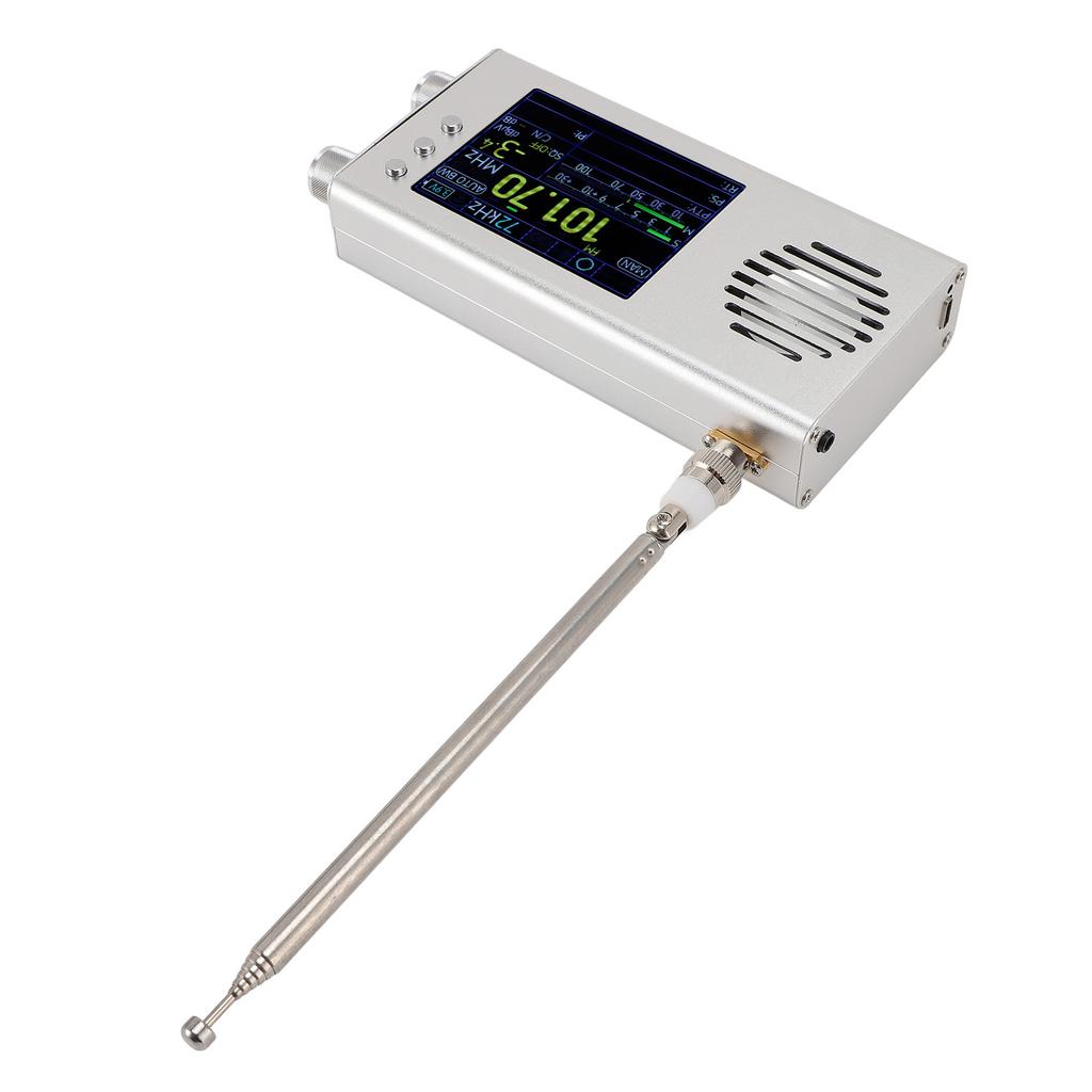 Short Radio Receiver Portable 3.2in LCD Display Dual Stereo Spkers 5000mAh Battery SSB Full Band Radio
