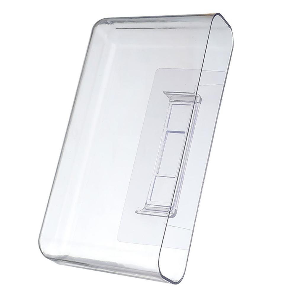Transparent Wall Mount Organizer Plastic Wall Mounted Organizer Wall Remote Holder Bedroom