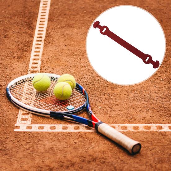 Vibration Dampener Hook Style High Elasticity Good Shock Absorption Effect Long Tennis Racquet Vibration Dampener Sports Accessory