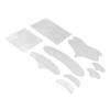 10pcs Chest Wrinkle Pads Multifunctional Silicone Face Eye Neck Wrinkle Patches Set