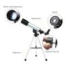 Télescope Astronomique Télescope Portable Compact de Grossissement 90X avec Trépied Réglable pour Enfants Débutants