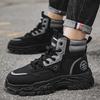 Martin Boots Men's Shoes Autumn and Winter New High-top Shoes Men's Versatile Platform Sports Shoes Casual Short Boots