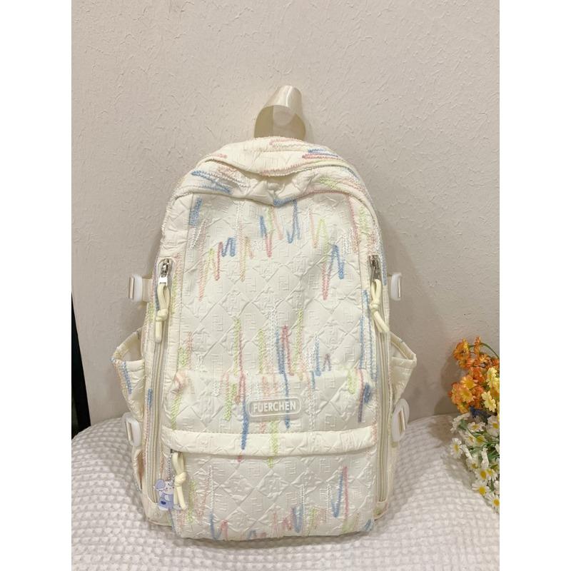 Neuer Koreanischer Stil Große Kapazität College-Stil Lässiger Rucksack Kleiner Frischer Stil Mode-Rucksack
