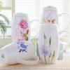 Taza de café grande de porcelana china de 700 ml, vaso de cerámica para la hora del té, taza grande para regalo de Navidad, taza grande de porcelana, taza esmaltada