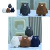 Adorable Cute Bear Plush Keychain Soft Stuffed Animal Doll Bag Pendant Accessory