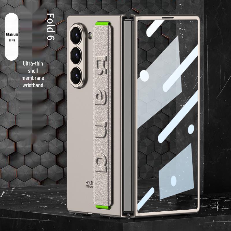 Samsung Z Fold6 Ultra-dünne elastische Handgelenkband-Handyhülle