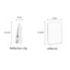Cell Phone Camera Mirror Reflection Hd Lens Selfie Reflector Mirrors Shooting Universal Phone Reflection Clip Rear Outdoor Lens