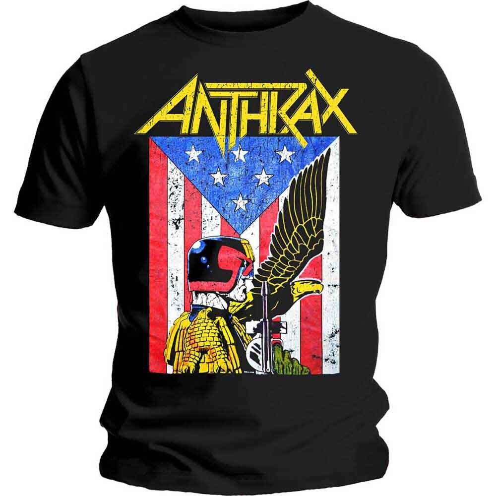 Anthrax Dread Eagle T-Shirt Black New Unisex T-Shirt