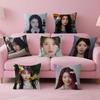 Pillowcase Toon Gift Cushion Cover Bedroom Home Sofa Chair Seat Decor Pillow Case Korean Singer Lee Ji Eun Iu