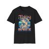 Grappig Visserij T-shirt Opa Vader Echtgenoot Cadeau Visser Hengel Lokaas T-shirt