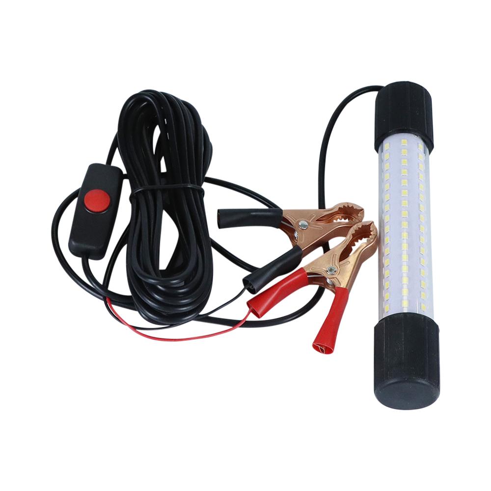 13W DC12V LED Fiskelys vanntett Undervannsfiskelys Nedsenkbar Båt Nattfiskelys Tiltrekke Blekksprut Krill Lys