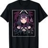 Anime Girl Gothic Waifu Japanese Aesthetic Kawaii Otaku T-Shirt
