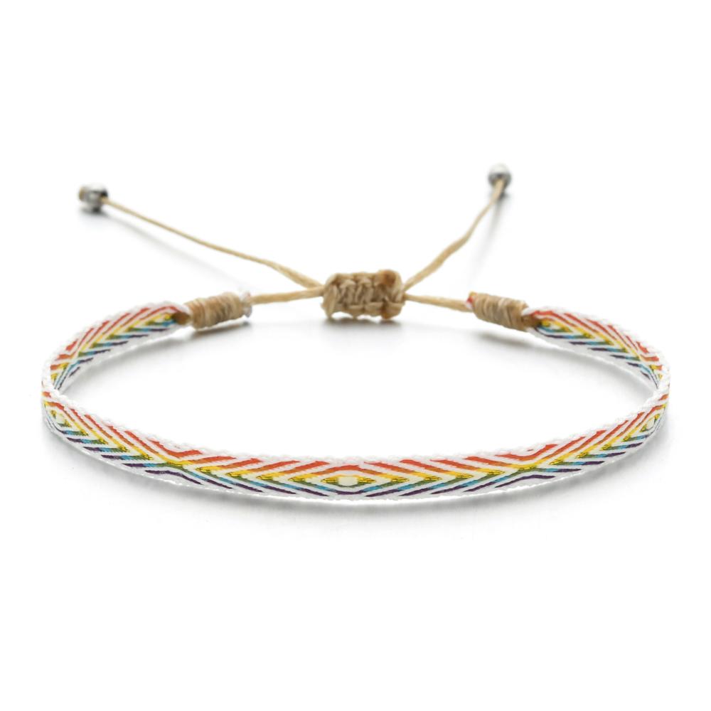 Meisjesarmbanden voor Bohemia Vrouwen Armband Mode Meisje Colombiaanse Wayuu Vrouwelijke Zomer Strand Sieraden