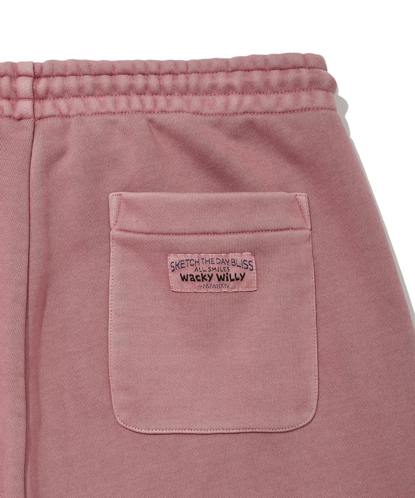 WACKY WILLY Pigment Kiki Sweatpants Pink