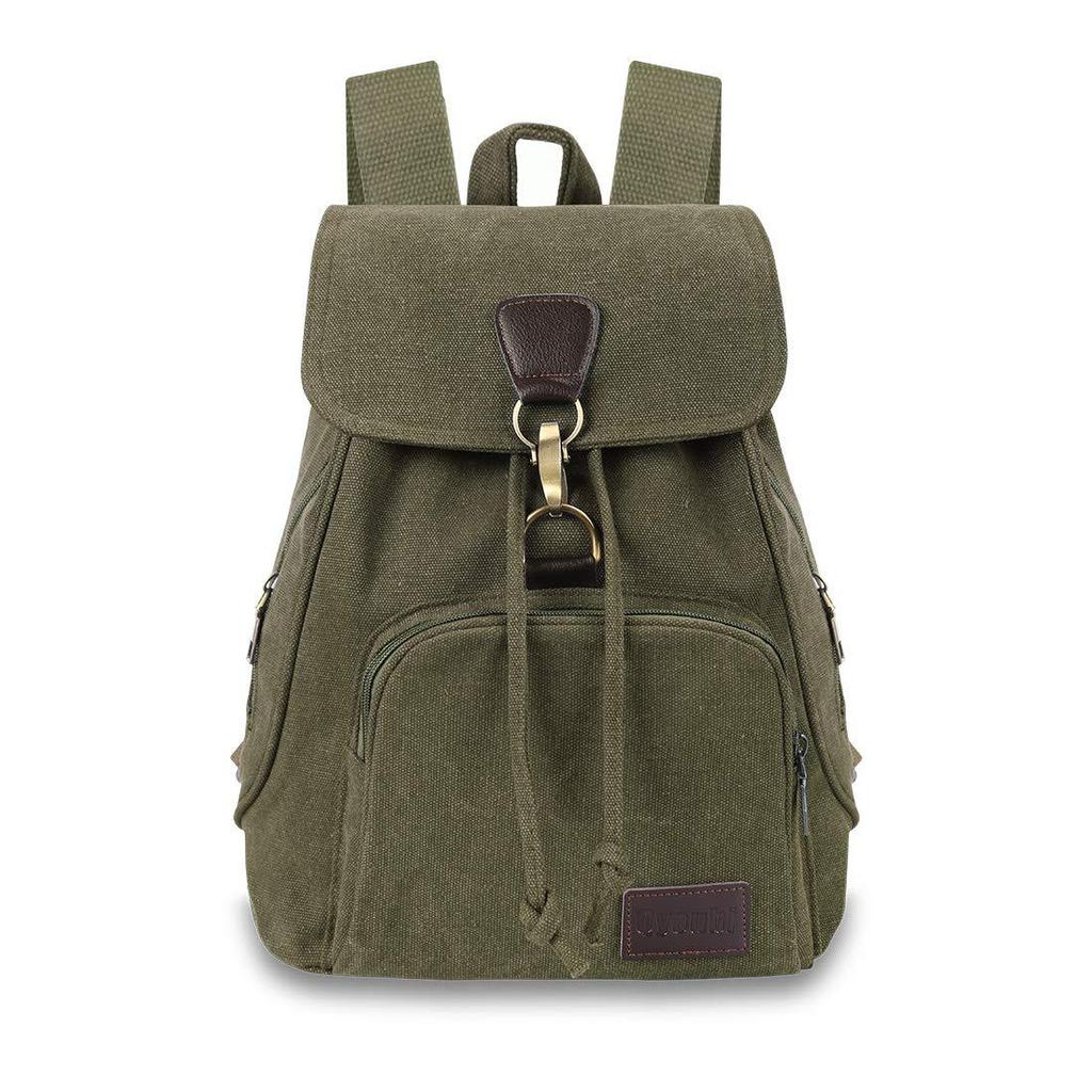 Sac à dos vintage en toile, tendance et décontracté, ultra-léger, idéal pour les voyages en plein air, les études ou les études supérieures.