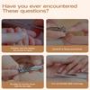 Electric Nail Clippers with ABS Safety Handle and AntiSlip Grip for Secure Nail Cutting Experience At Home or Travel