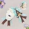 Sweet Japanese Lolita Hair Band With Lace Bow Butterfly Detail Handmade Cotton Headband Cosplay Anime Convention