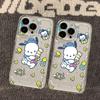 Ice Cream Pacha Dog Applicable iPhone17promax Apple 16 Mobile Phone Case 14/13 Transparent 15 All Inclusive X