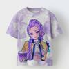 Children's Girl Cartoon Printed Fashion T-Shirt Girls Children's Clothing T-Shirt Cute T Casual Comfort Top