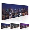 New York architektonische Skulptur Kunst Design Hotel dekorative Fresko Stadtlandschaft rahmenlose Leinwand Malerei Home Decor Wandkunst
